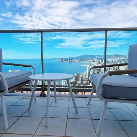 Skyline 41 Gran Lujo, Terraza Grande Y Vistas Al Mar - Planta 41 * Benidorm