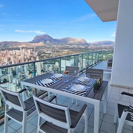 Skyline 41 Gran Lujo, Terraza Grande Y Vistas Al Mar - Planta 41 * Benidorm