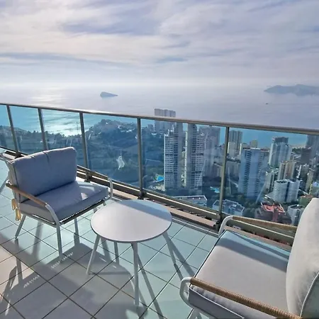 Skyline 41 Gran Lujo, Terraza Grande Y Vistas Al Mar - Planta 41 * Benidorm