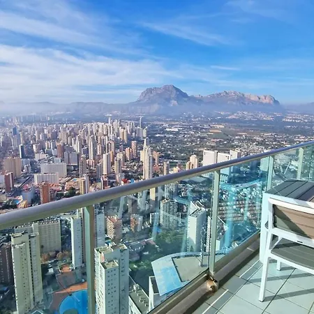 Skyline 41 Gran Lujo, Terraza Grande Y Vistas Al Mar - Planta 41 Apartment
